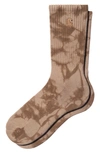 Carhartt Vista Tie Dye Crew Socks In Brown