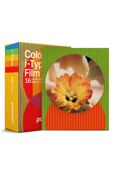 Polaroid Originals Colour I-type Film: Round Frame Retinex Edition In Multi