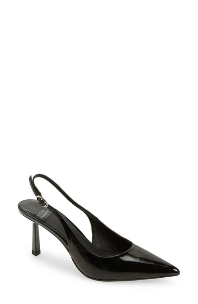 Jeffrey Campbell Gambol Slingback Pointed Toe Pump In Black