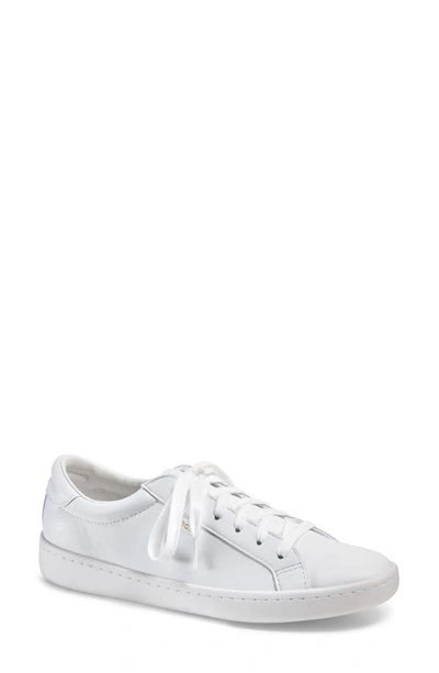 Keds Ace Trainer In White Leather