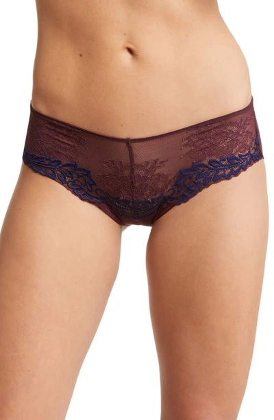 Natori Women's Feathers Refresh Girl Brief Underwear 776331 In Vino,twilight