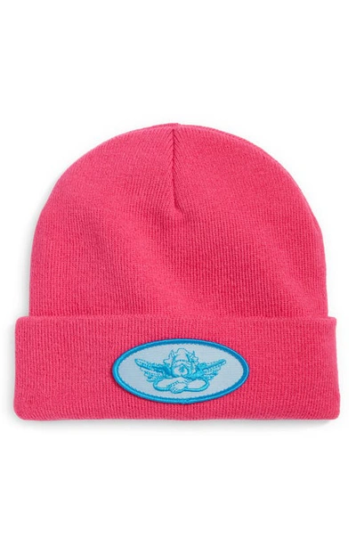 Boys Lie Poppy Beanie In Pink