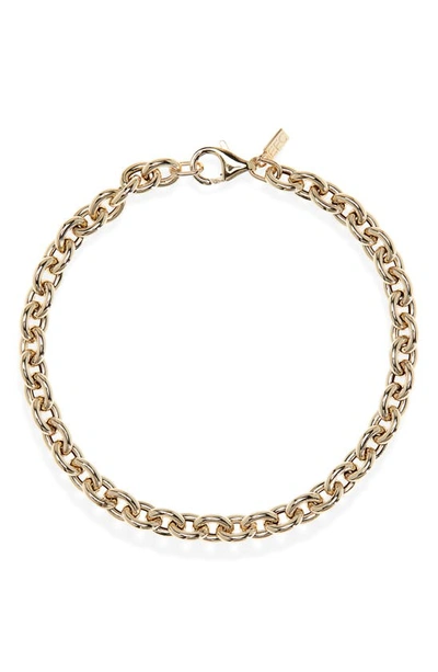 Ef Collection Sienna Chain Link Bracelet In Yellow Gold