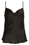 Bella Dahl Cowl Neck Camisole In Black
