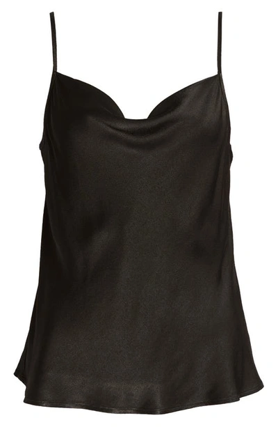 Bella Dahl Cowl Neck Camisole In Black