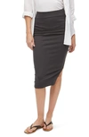 Michael Stars Rae Pencil Skirt In Oxide