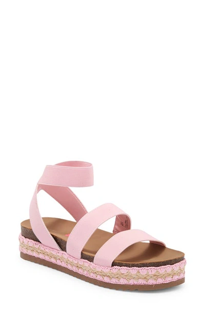 Steve Madden Kids' Jkrissy Platform Sandal In Pink