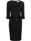 Goat Gilda V-neck Dress - Black