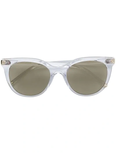 Dolce & Gabbana Cat-eyed Frame Sunglasses In White