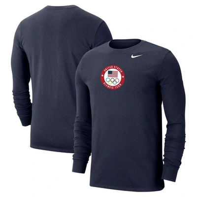 Nike Navy Team Usa Performance T-shirt