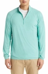 Johnnie-o Freeborne Prep-formance Quarter Zip Pullover In Jungle