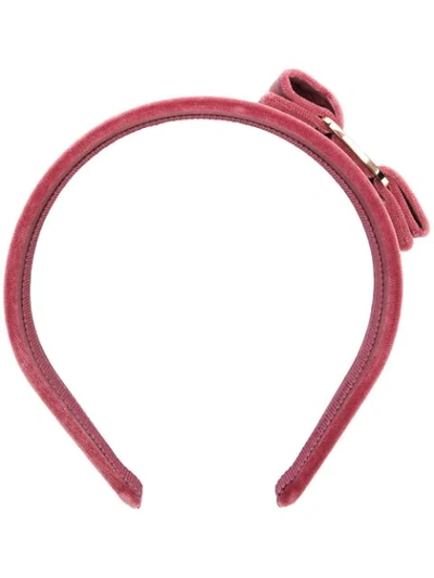 Ferragamo Salvatore  Vara Bow Headband - Pink