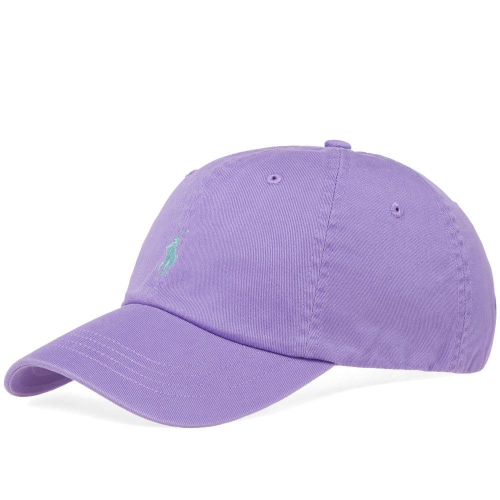purple polo hat
