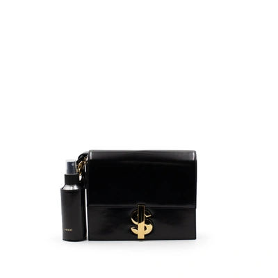 Sacai S Satchel Bag In Black