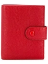 Miu Miu Snap Closure Wallet - Red