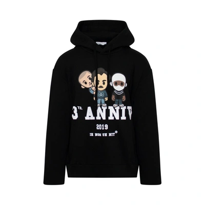 Ih Nom Uh Nit All 3 Anniversary Hoodie In Black