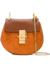 Chloé Drew Mini Shoulder Bag - Brown