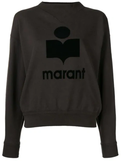 Isabel Marant Étoile Milly Sweatshirt In Black