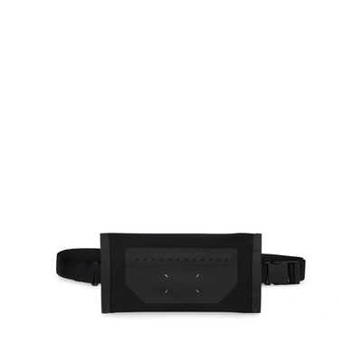 Maison Margiela Mackintosh Crossbody Bag In Black