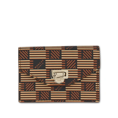Moreau Flap Wallet With Gusset In Multi