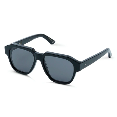 G.o.d Twenty Eight Black Sunglass With Grey Lens