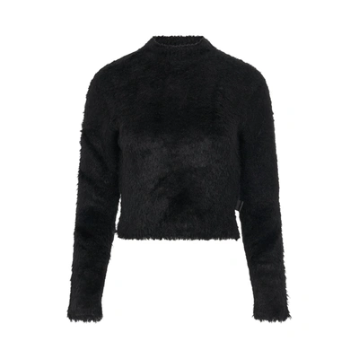 Loewe Fluffy Sweater In Black