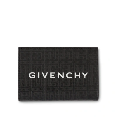 Givenchy G Cut Bifold Wallet In Black