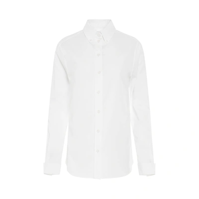 Givenchy Organic Classic Poplin Shirt In White