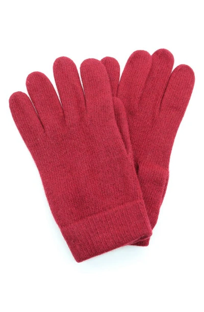 Portolano Cashmere Gloves In Rum