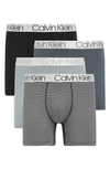 Calvin Klein 4-pack Boxer Briefs In Turbulence