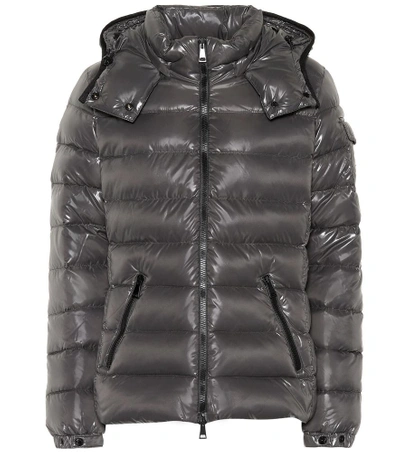 Moncler Bady Down Puffer Jacket In Grey