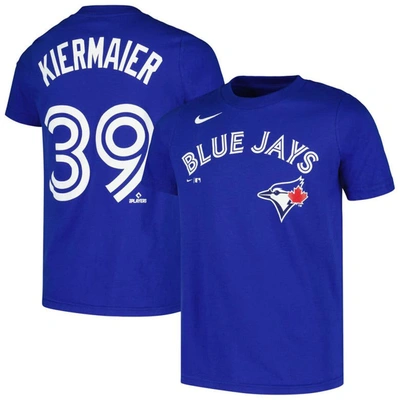 Nike Kids' Youth  Kevin Kiermaier Royal Toronto Blue Jays Player Name & Number T-shirt