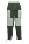Round Two Corduroy Cargo Hiking Pants In Green
