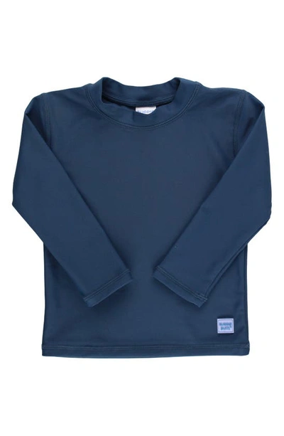 Ruggedbutts Kids' Long Sleeve Rashguard In Blue