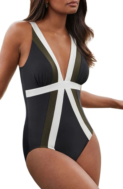 Miraclesuit Spectra Trilogy One-piece Swimsuit In Black