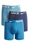 Nike 3-pack Dri-fit Essential Micro Boxer Briefs In Noise Aqua