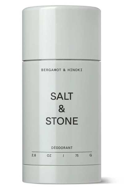 Salt & Stone Bergamot & Hinoki Extra-strength Aluminum-free Deodorant 2.6 oz / 75 G