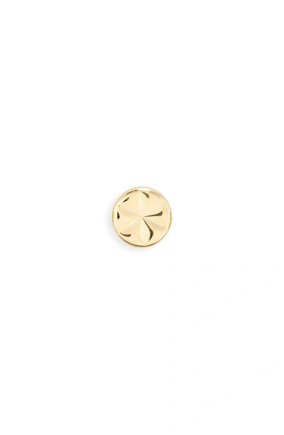 Monica Vinader Siren Star Single Labret Stud Earring In Gold