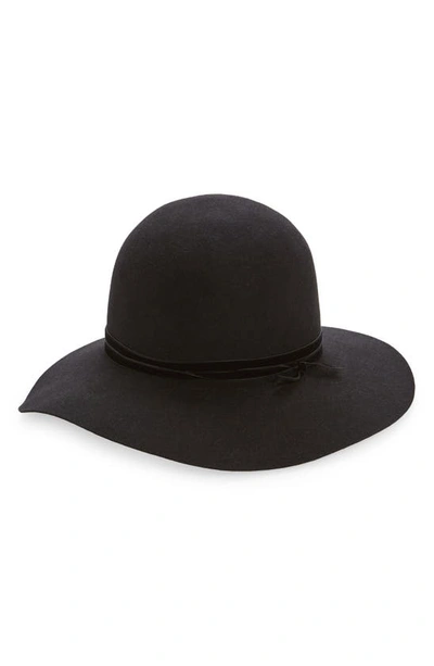 Takahiromiyashita The Soloist Rabbit Hair Felt Bowler Hat In Black