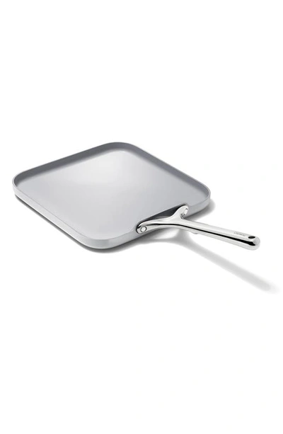 Caraway 11" Ceramic Nonstick Square Griddle In Gray