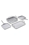 Caraway 5-piece Ceramic Nonstick Cookware Set In Gray