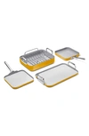 Caraway 5-piece Ceramic Nonstick Cookware Set In Marigold