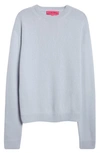 The Elder Statesman Gender Inclusive Simple Cashmere Sweater In Bluebelle