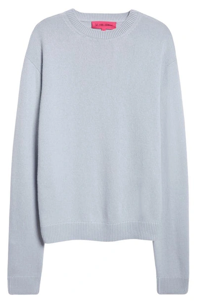 The Elder Statesman Gender Inclusive Simple Cashmere Sweater In Bluebelle