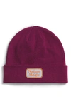 The North Face Dock Worker Recycled Beanie In Boysenberry/periwinkle