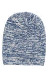 Portolano Tweed Slouchy Beanie In Allure/ Latte