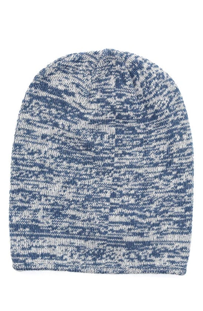 Portolano Tweed Slouchy Beanie In Allure/ Latte