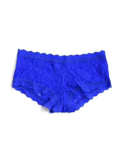 Hanky Panky Signature Lace Boyshort Sapphire Blue