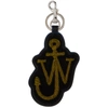 Jw Anderson J.w. Anderson Anchor Key Ring In Black