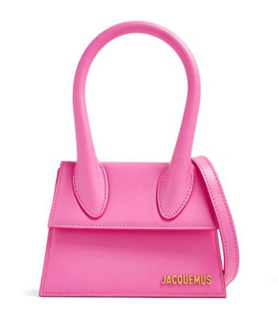 Jacquemus Hand Bags In Neon Pink